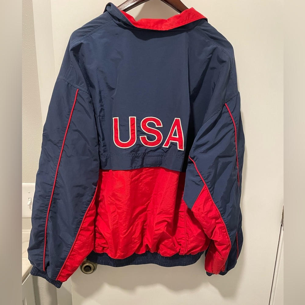 Official Sports US Soccer Federation Referee Size Large USA Blue and Red Warmups